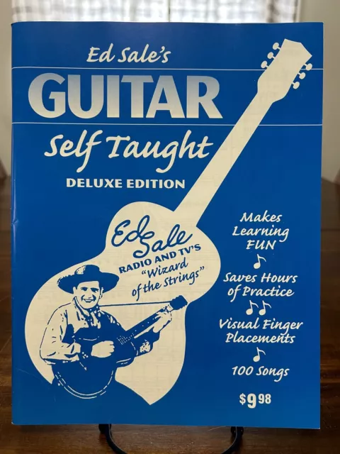 Vintage 1952 Self Taught Guitar by Ed Sale Wizard of Strings Music Booklet NOS