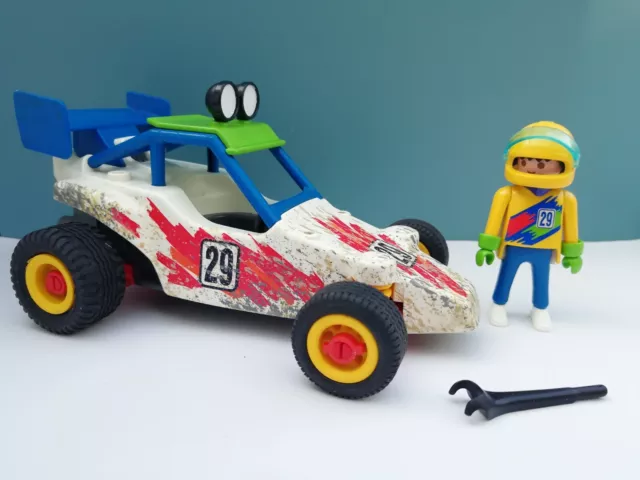 PLAYMOBIL FREIZEIT RACING - RENNAUTO OFF-ROAD RACER mit Fahrer 3043