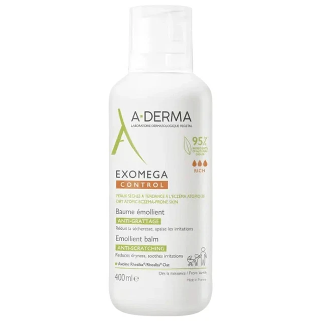 Emulsión Corporal Relajante A-Derma Exomega Control Bálsamo [400 ml]
