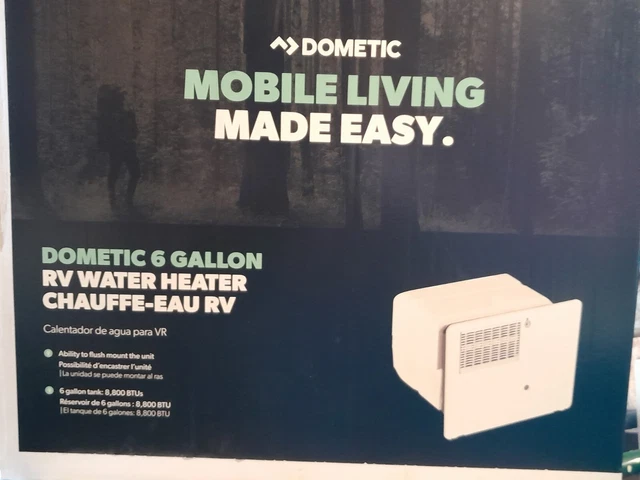 ATWOOD DOMETIC G6A-8E-SP Water Heater LP Gas 6 Gallon 96121 Camper Hot  Water $494.00 - PicClick