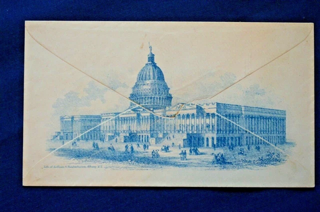 Civil War Era Patriotic Cover, The Capital Building, Washington, DC