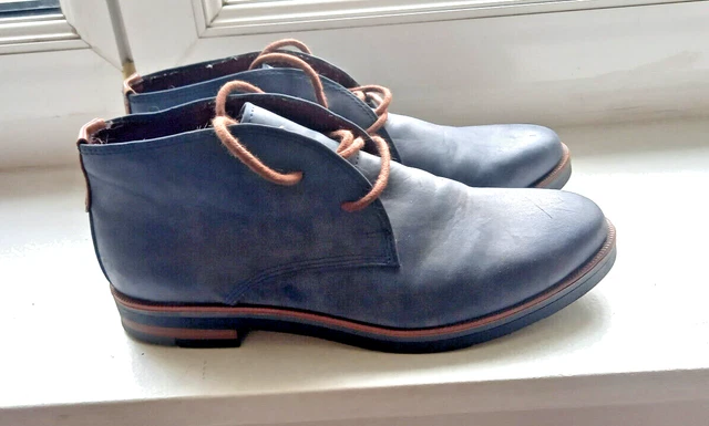 Chaussures Montantes En Cuir Unisexe