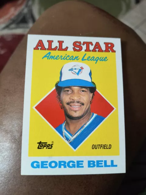 George Bell 1988 Topps A.l. All Star #390 Free Shipping