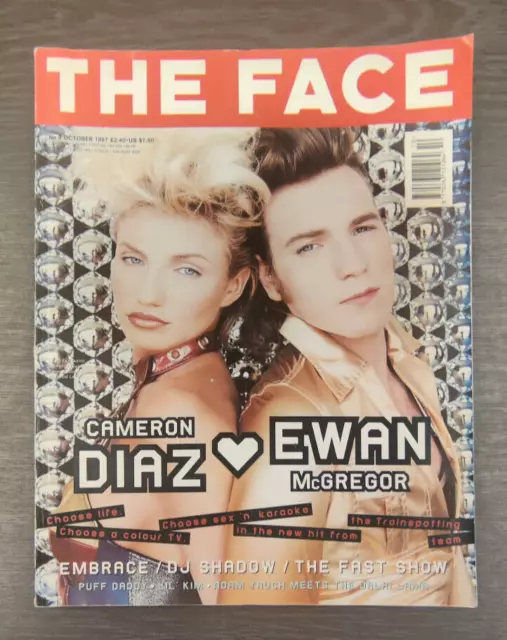 The Face Magazine: October 1997 - Cameron Diaz, Ewan McGregor