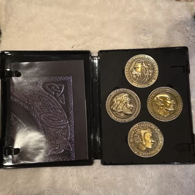 Elder Scrolls Online Greymoor Collector's Edition Steelbook & Set of 4 Coins