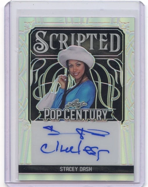 2024 LEAF POP Century STACEY DASH Scripted AUTO SILVER PRISMATIC 15/25