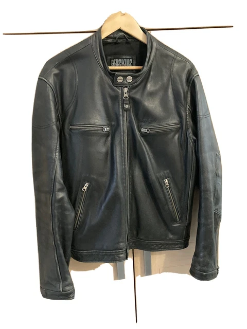 Veste Moto En Cuir D'Agneau REDSKINS - Taille 2XL - Neuf Avec Étiquettes
