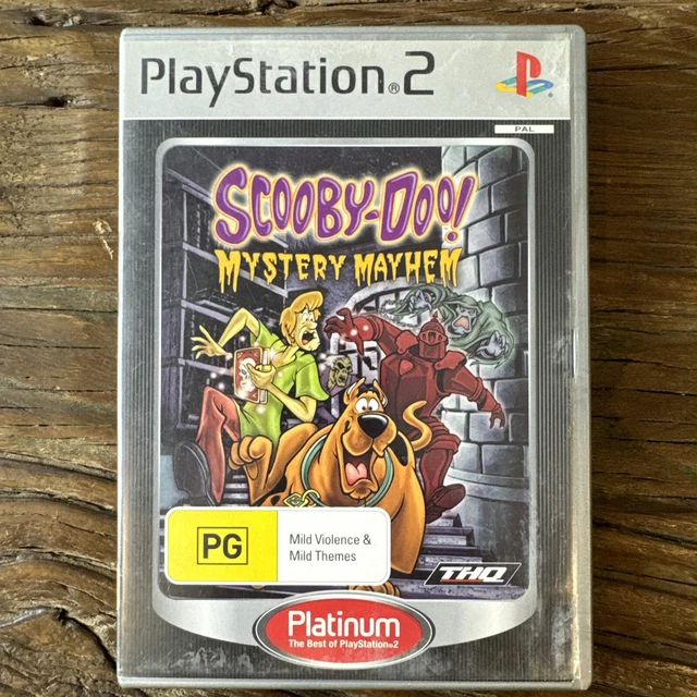 SCOOBY DOO MYSTERY MAYHEM PS2 Complete With Manual PAL 2003 Video scooby-doo-mystery-mayhem-ps2-complete-with-manual-pal-2003-video