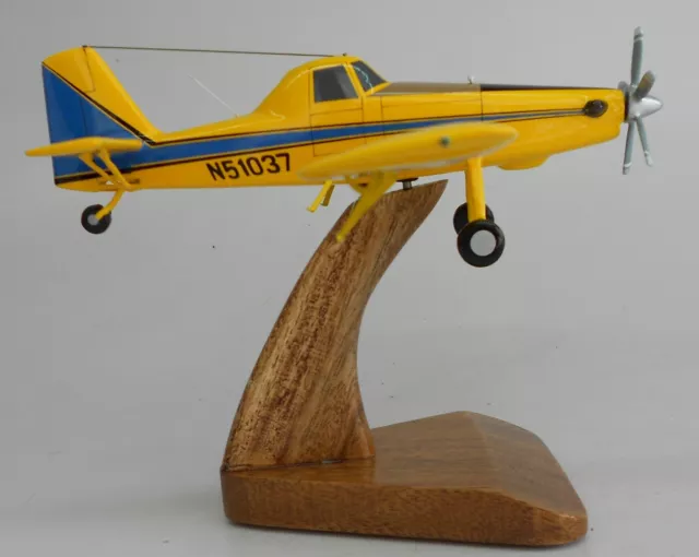 AT-602 Air Tractor Airplane Desk Wood Model Big New