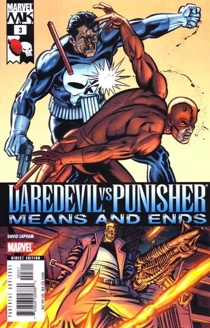 Daredevil vs. Punisher: Means and Ends #3 VF; Marvel | David Lapham - we combine