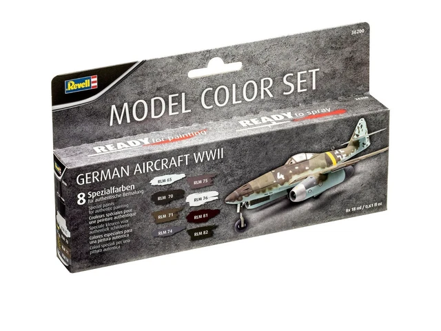 REVELL MODEL COLOR Set German Aircraft WWII Nr.: 36200 EUR 23,90 ...