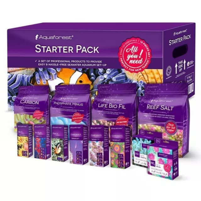 Starter Pack for New Reef Aquariums - Aquaforest