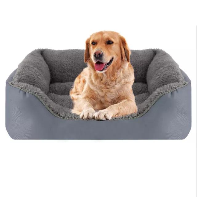 Pet Calming Bed Dog Cat Sleeping Kennel Puppy Super Soft Mat Pad Warm Nest New