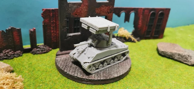 Sherman T34 Calliope US Lance-Misiles Réservoir Collectible 1:87 1:72 1:56 1
