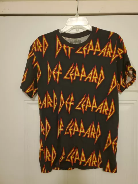 Def Leppard concert t shirt officially licensed size medium