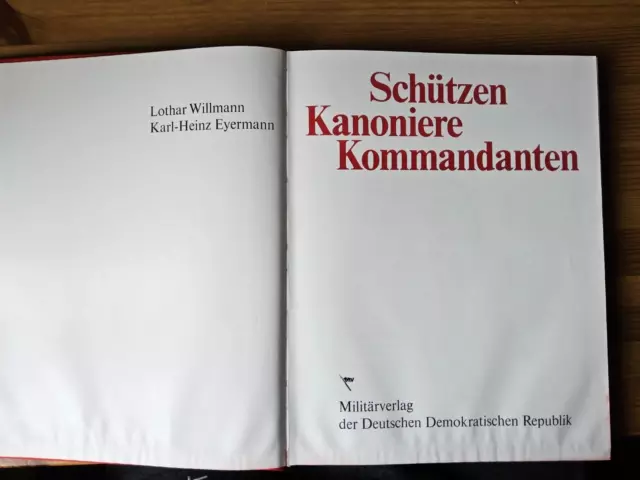 Schützen Kanoniere Kommandanten -NVA