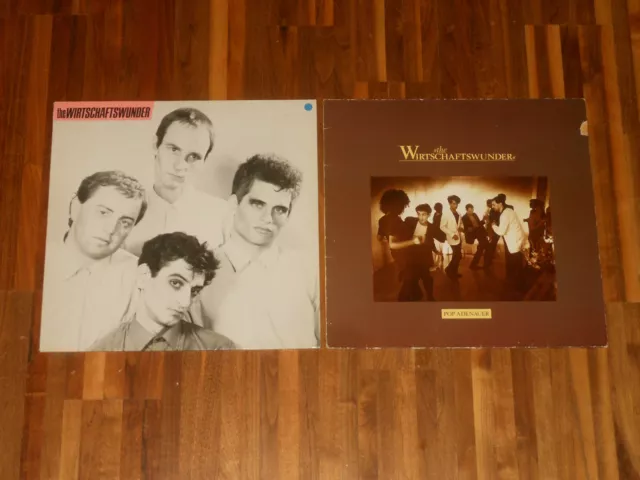 The Wirtschaftswunder - 2 LPs - The Wirtschaftswunder + Pop Adenauer - NDW