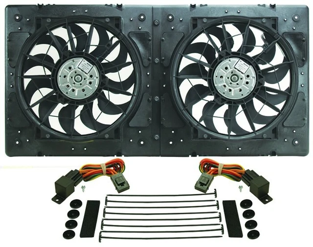 OPPWONG ROCKET Ventilateur de Refroidissement de Moteur 35 Mm Dissipation Rapide de la Chaleur pour Moteur sans Balais détecté par Voiture RC, Léger et Facile à Démonter, Connecteur JST 21 000