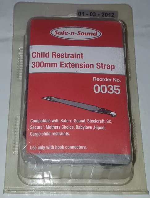 Child Restraint EXTENSION STRAP - INFANT BABY CHILD 300mm BRITAX SAFE-N-SOUND