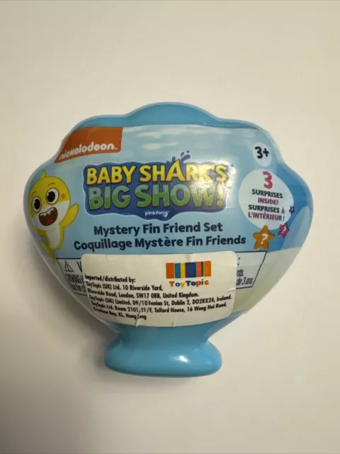 Baby Shark’s Big Show Mystery Fin Friend Set: Assorted Brand New