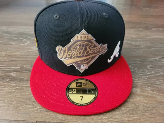 Atlanta Braves 1995 World Series Duck Camo 59FIFTY Fitted Hat 7 3/8