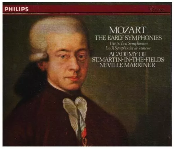 CD-BOX Mozart The Early Symphonies Philips