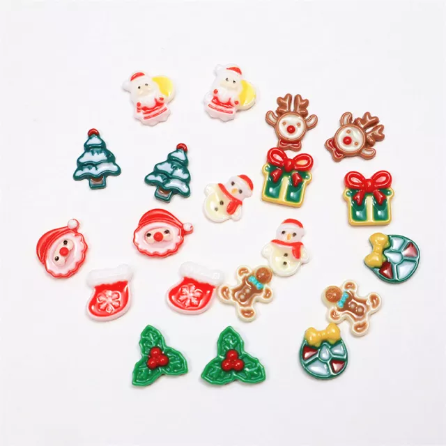 Christmas Series Nail Art Charms DIY Nail Art Rhinestones Supplies Decoration Sp