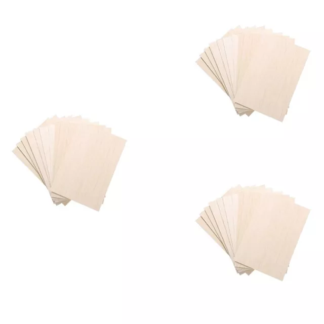 10 Pack Unfinished Wood Sheets,Balsa Wood Thin Wood Board for House  Aircraft
