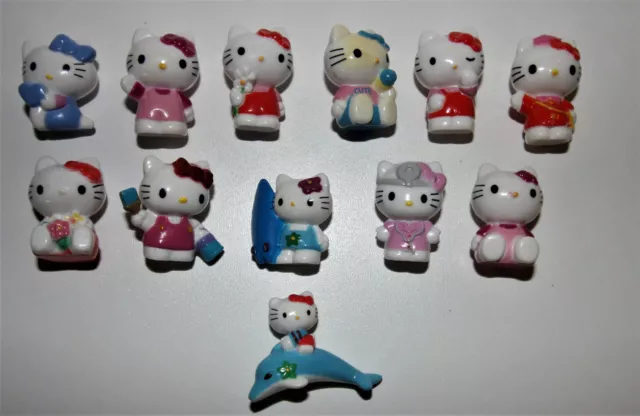 12 Stück Hello Kitty Figuren