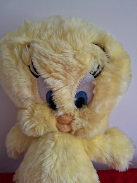 TWEETY PIE LOONEY Tunes 18" Fluffy Yellow Bird Warner Bros Studio Store ...