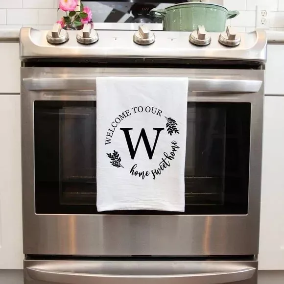 Personalized Monogram Kitchen, Tea, Bath Hand Towel