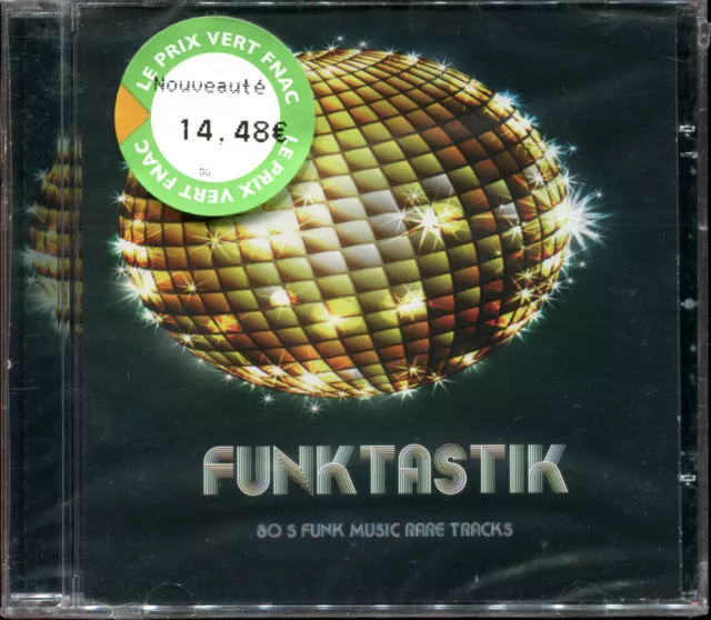 Funktastik - Cd Compilation Rare 80'S Boogie Funk - New Sealed Neuf Cello