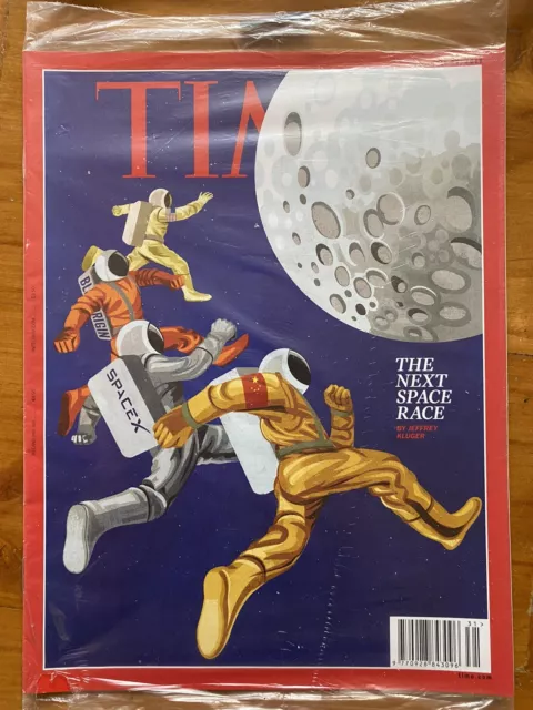 Time Magazine 2019 The Next Space Race Moon Shots Spacex Lion King NEW SEALED