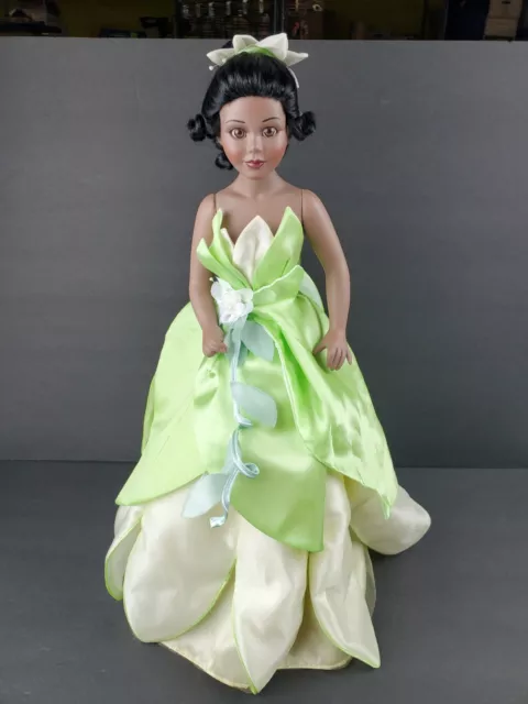 Marie Osmond 18" Doll Disney Tiana LE #111/600 Princess & The Frog 2011 RARE HTF
