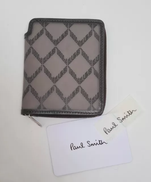 Paul Smith "Geo" Print Zip-Around Wallet