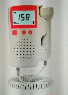 3.0MHz Doppler moniteur de fréquence cardiaque fœtal à domicile grossesse bébé