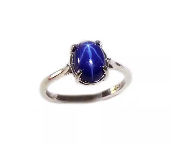 19thC Antique 2½ct Star Sapphire Ring Ancient Rome Persia Sorcery Oracle Prophet