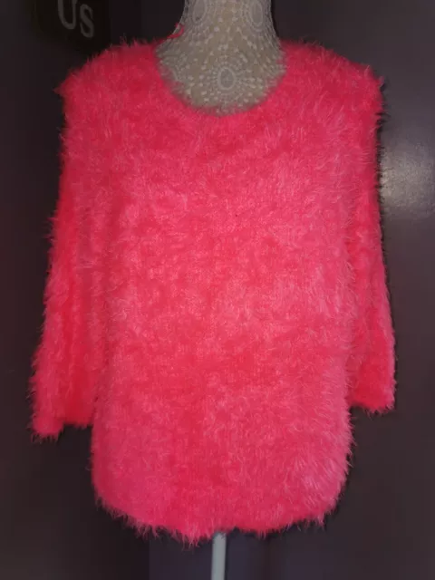 Bright pink ladies discount jumper