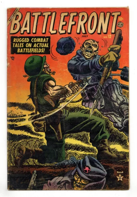 Battlefront #12 VG- 3.5 1953