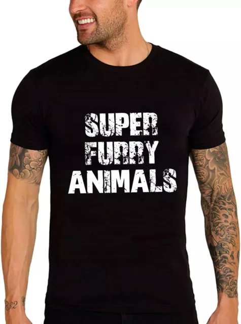 Herren Grafik T-Shirt Super pelzige Tiere – Super Furry Animals