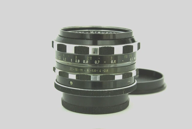 フィルムカメラ Kreuznach Edixa Xenar 2.8/50 M42 Mount SCHNEIDER-KREUZNACH EDIXA-XENAR 50mm f2.8 M42 mount Not working