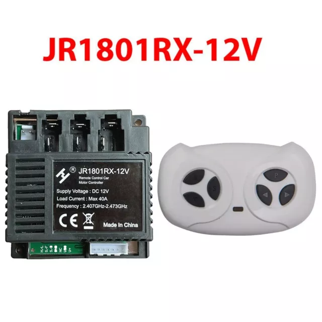 24G Remote Control & JR1801RX 12V Receiver for Kids Electric Car