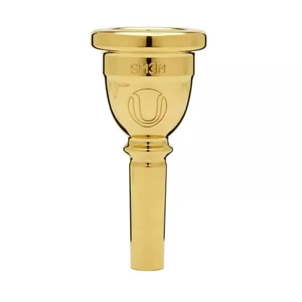 DW4880E-SMU 3MX Denis Wick Ultra Euphonium Mouthpiece Gold Plated - Yamaha Shank