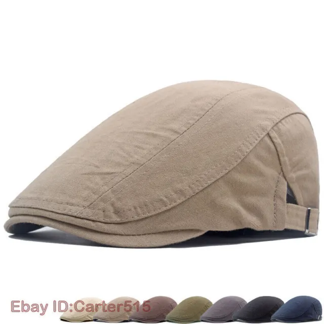 Sombrero PlaNo Boina De Malla Deportes Para Hombres Y NiñO Gorra Adjustable Moda