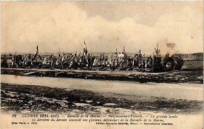 CPA AK Militaire Bataille de la Marne Neufmontiers-Villeroy Tombe (696416)