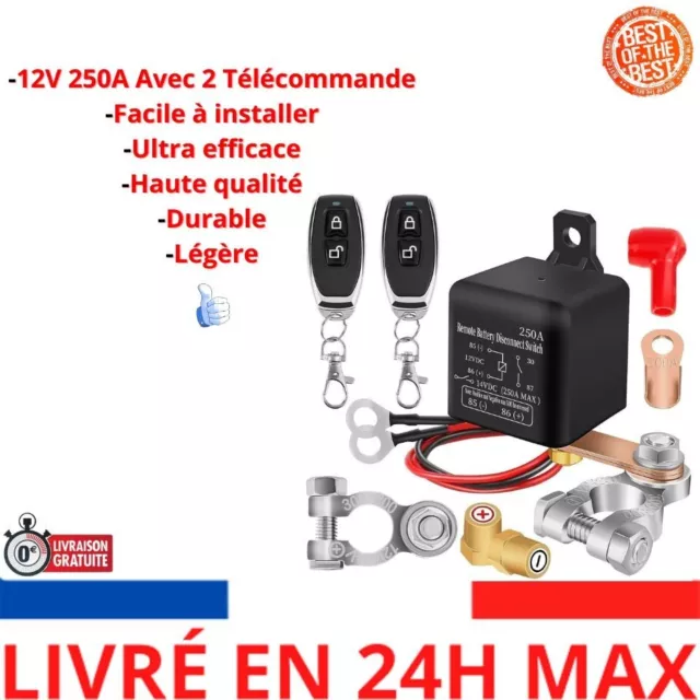 Coupe circuit batterie Cole Hersee, 12V Code commande RS: 905