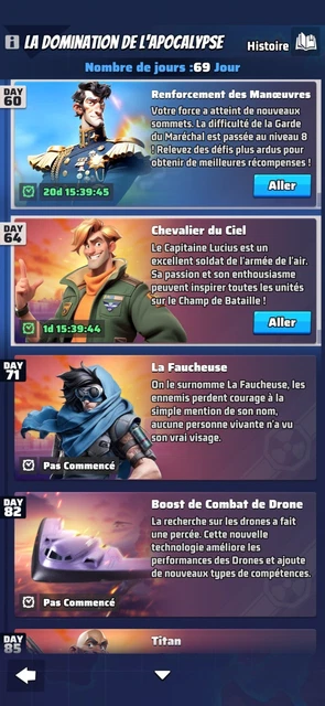 Compte Last War HQ30 – 148M Power – 10 UR 5⭐ – Drone 7.8M – Skins Rares – Android