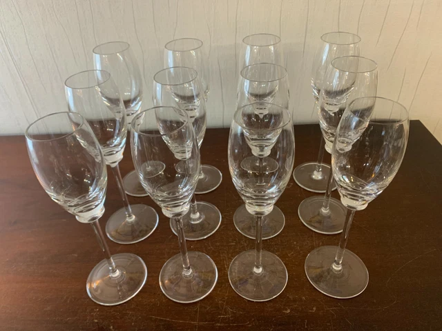 Saint Louis – 10 flûtes à champagne En Cristal modèle Provence