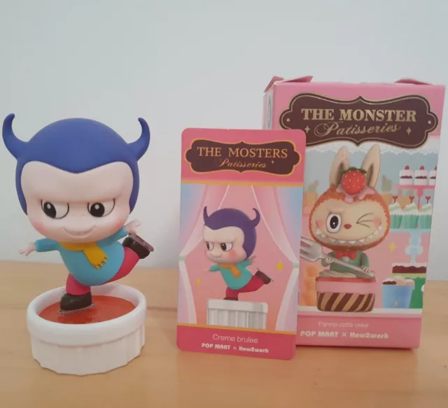 Pop Mart The Monsters Patisserie Creme Brulee Blind Box Figure Figurine Popmart