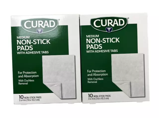 LOT OF 4 Up & Up Adhesive Pads For Small Wounds, 3 x 4 10 Ct $18.15 -  PicClick AU